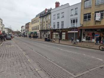 Kite in Taunton town centre